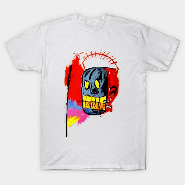 Jean Michel Basquiat artwork T-Shirt by small alley co